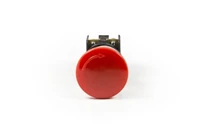 KB Serisi Plastik 1NO+1NC Acil Stop 40 mm Çevirmeli Kırmızı 22 mm Buton